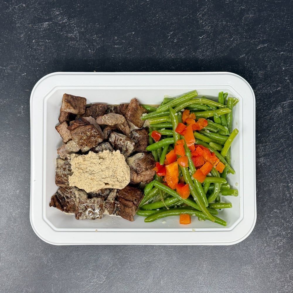 Creamy Peppercorn Steak & Green Beans ICON Meals