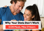 Mike O'Hearn and Mona laughing in kitchen
