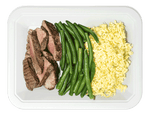 Beef Medallions, Saffron Rice & Green Beans