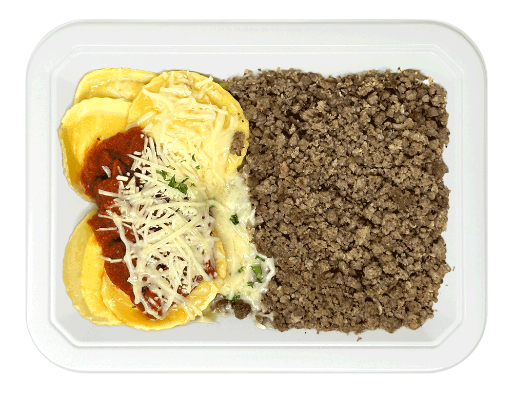 Ground Bison & Cheesy Ravioli – ICON Meals