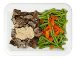 Creamy Peppercorn Steak & Green Beans