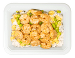 Edamame Shrimp Curry Bowl