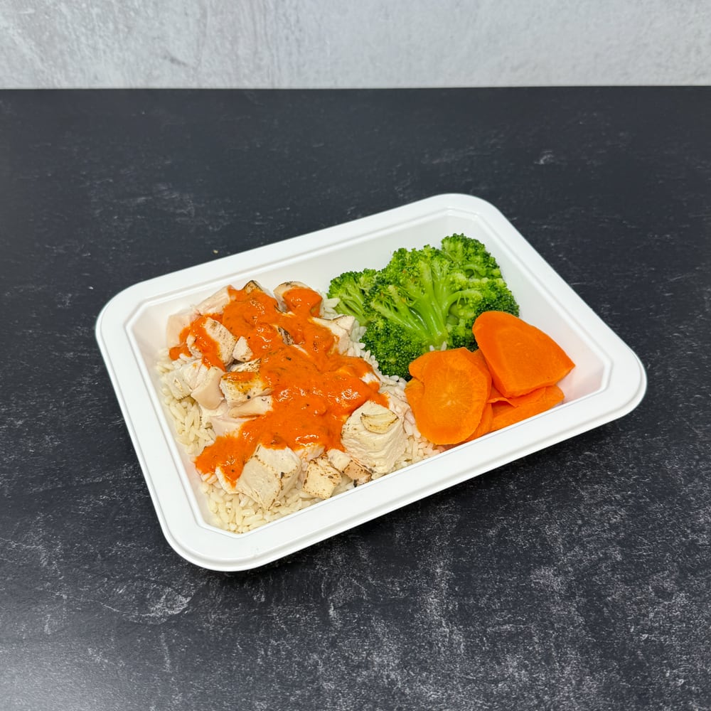 Red Pepper Chicken, Rice & Vegetables ICON Meals