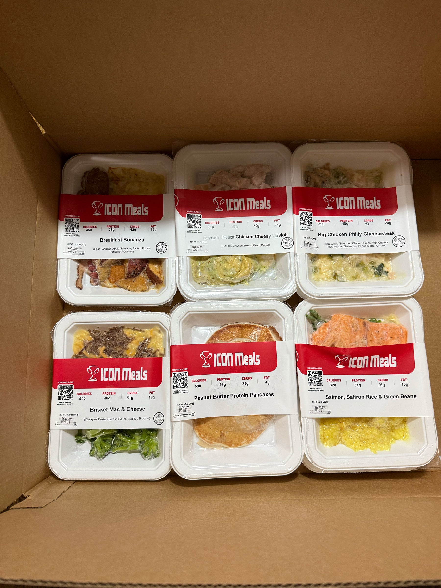 Meal stack photo