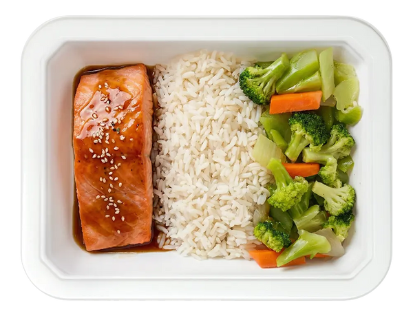 Sesame Teriyaki Salmon Stir Fry