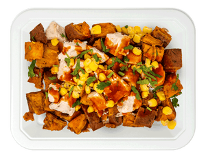 Tex-Mex Style Chicken Sweet Potato Bowl