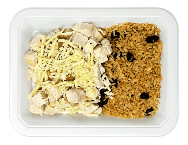 Salsa Verde Chicken w/Spanish Style Rice & Beans - Box