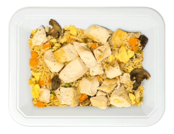 Fried Rice w/Chicken- BOX