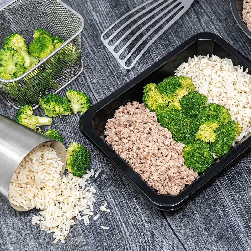 Ground Turkey, White Rice & Broccoli - Box