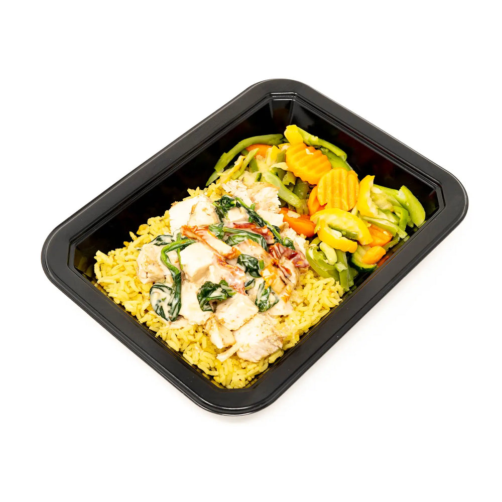 
            
                Load image into Gallery viewer, Tuscan Style Chicken with Saffron Rice &amp;amp; Vegetables
            
        
