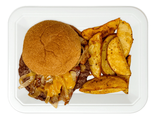 Bistro Burger w/ Roasted Potatoes