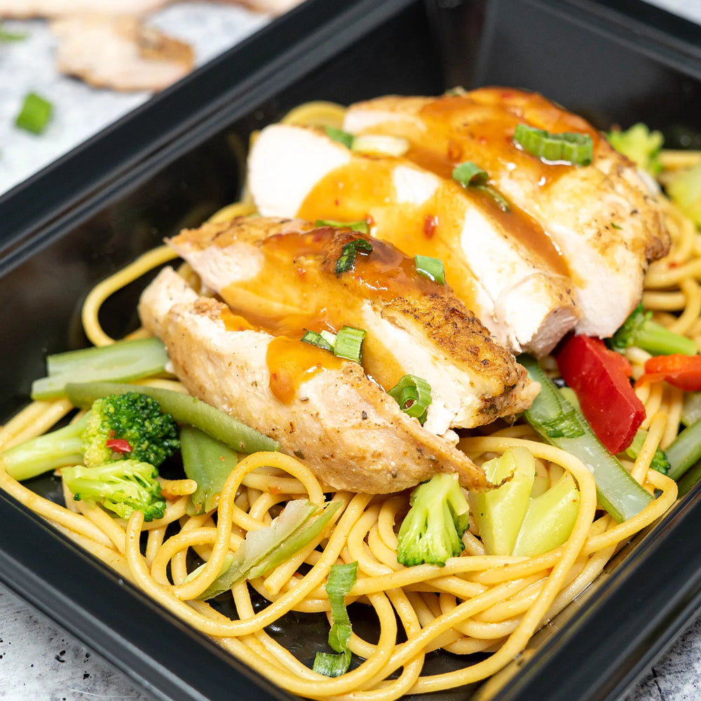 Asian Style Chicken & Noodles