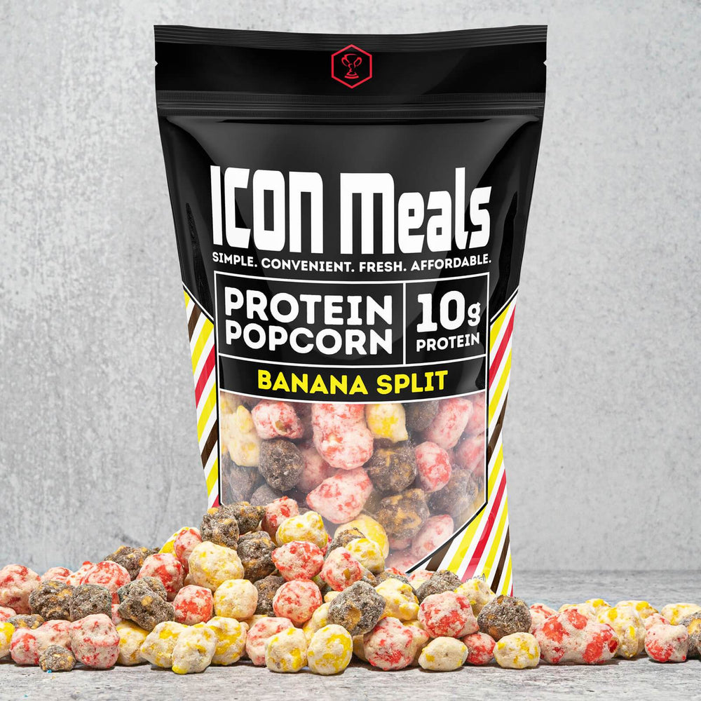 
            
                Load image into Gallery viewer, Banana Split Protein Popcorn
            
        