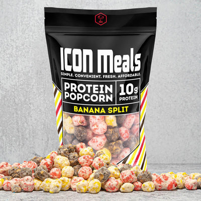 Banana Split Protein Popcorn