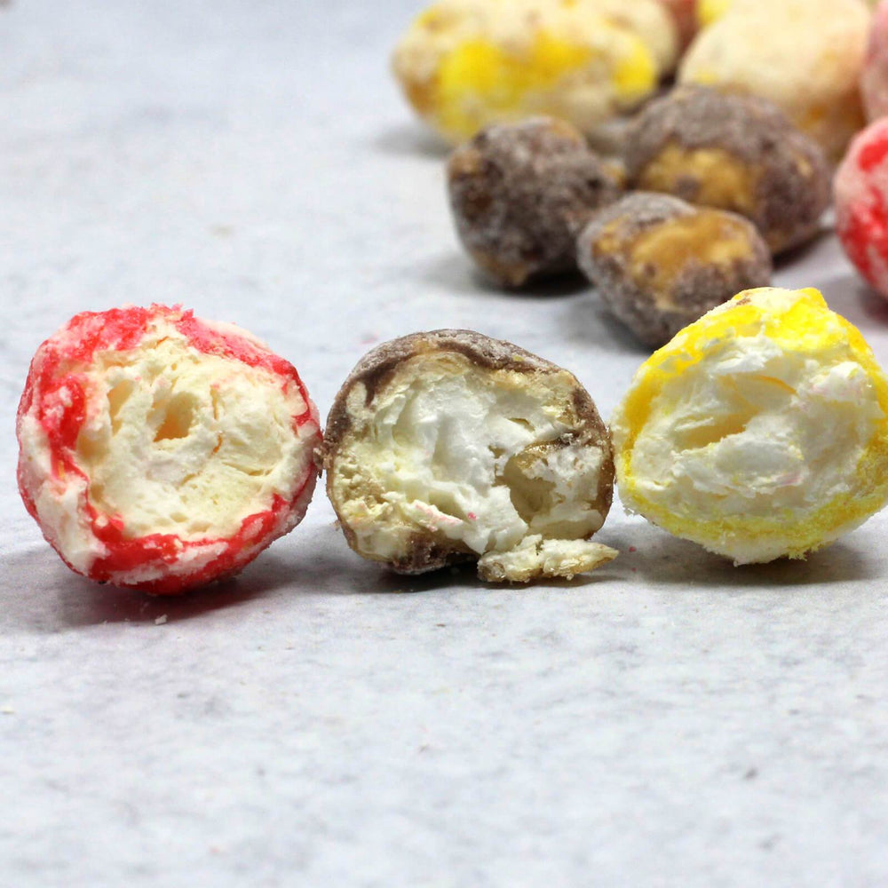 
            
                Load image into Gallery viewer, Banana Split Protein Popcorn
            
        