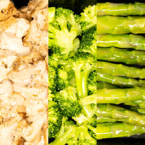 4oz Chicken, Broccoli & Asparagus