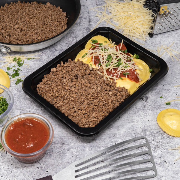 Ground Bison & Cheesy Ravioli - BOX