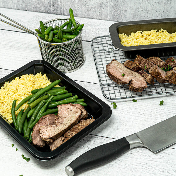 Beef Medallions, Saffron Rice & Green Beans - BOX