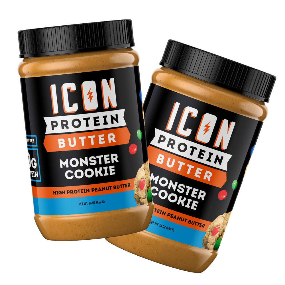 Monster Cookie Protein Peanut Butter 2-Pack – ICON Meals