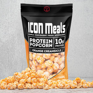 Orange Creamsicle Protein Popcorn