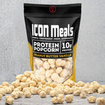 Peanut Butter Vanilla Protein Popcorn